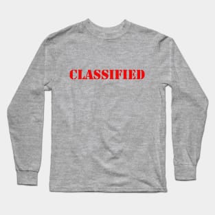 CLASSIFIED Long Sleeve T-Shirt